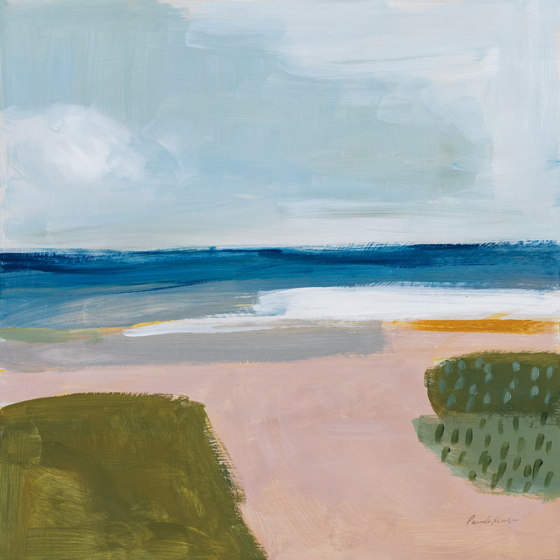 Beach Daze by Pamela Munger - Wrapped Canvas Painting, 30cm H x 30cm W