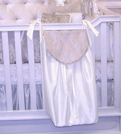 Deluna No Animal(s) Damask Crib Diaper Stacker