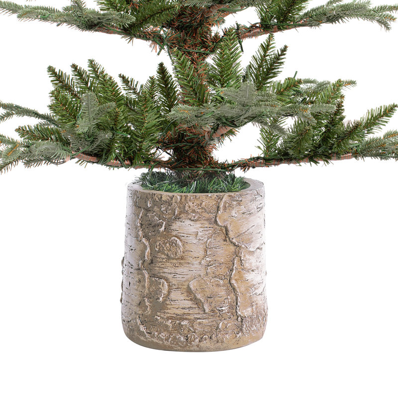 Sapin de Noël blanc 5 pi pré-éclairé
