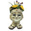 Statue hippie de Muggly «Janice» dans Groovy Statue des années 1960