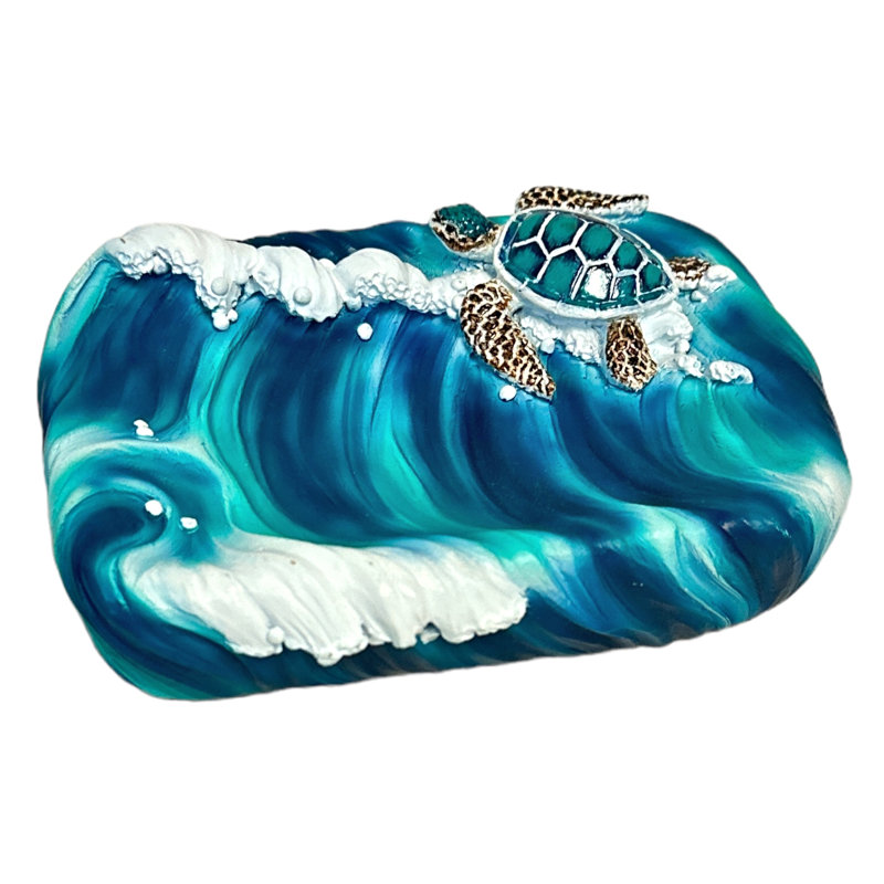 Sea Turtle Waves Soap Dish
