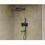 Robinet de baignoire et douche 12 pouces avec pomme de douche à effet de pluie, douchette à main et bec de baignoire Crozet-87938748