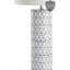 Lampe de table blanche 28,75 po