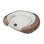 Serta Shredded Memory Foam Oval Couch Bed