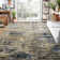 Non-Slip Machine Washable Area Rugs, Modern Abstract Rug with Non-Slip Backing for Living Room Bedroom Dining Room