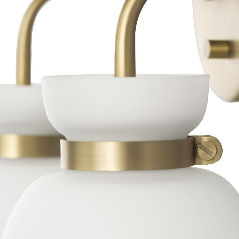 Lexie Dimmable Vanity Light, 4, Brushed Gold