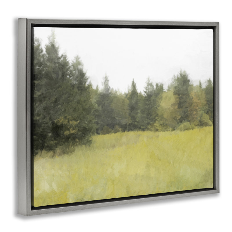 Le vaste cadre flottant de The Forest's, par Kim Curationa, Cadre flottant gris lustré, H 25 po x l 31 po