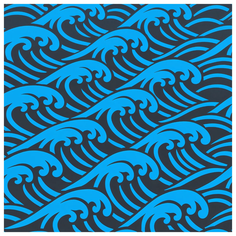 Blue Ocean Waves Duvet Covers, Twin