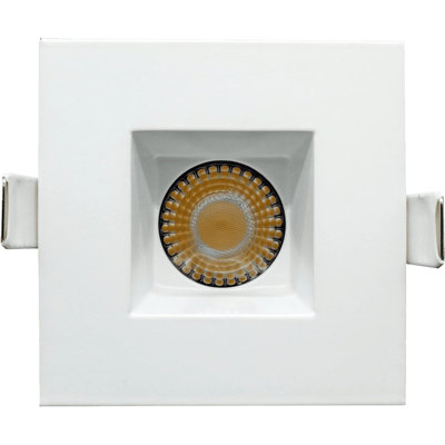 Éclairage encastré carré de 2 po 20 W à 1700/1200 lumens Perlglow