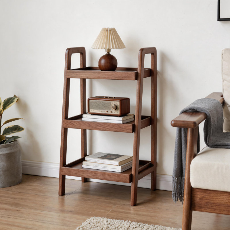 Banc de rangement en chêne, étagère à chaussures en bois de hêtre à 3 niveaux pour le vestibule, rangement de qualité supérieure pour la salle de bain, le salon, la chambre à coucher, le couloir, le patio