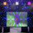 19.68ft*9.84ft White & Blue LED Star Backdrop