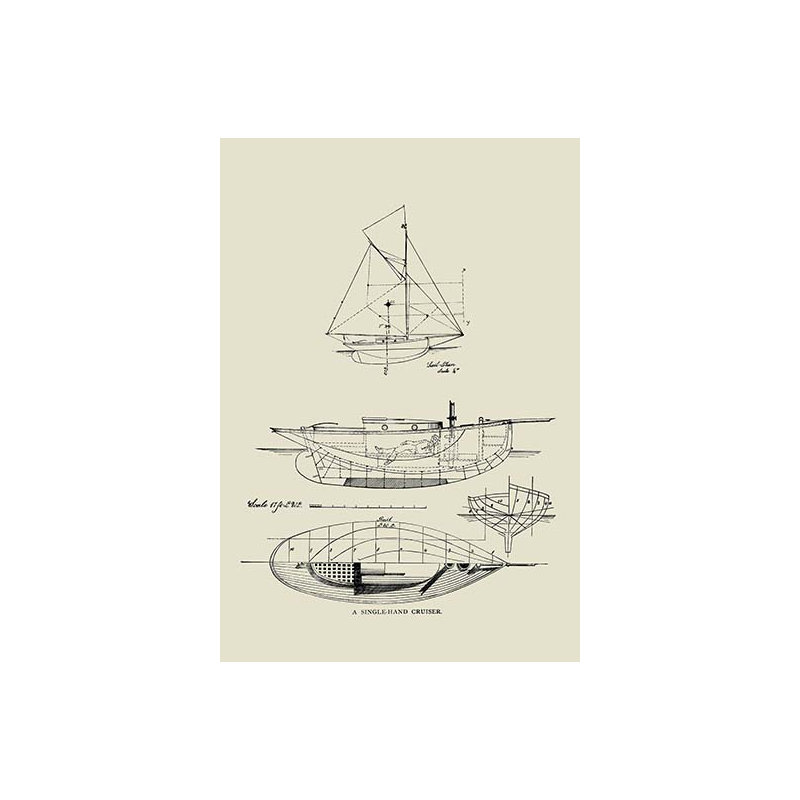 Impression à la main cruiser par charles p. kunhardt