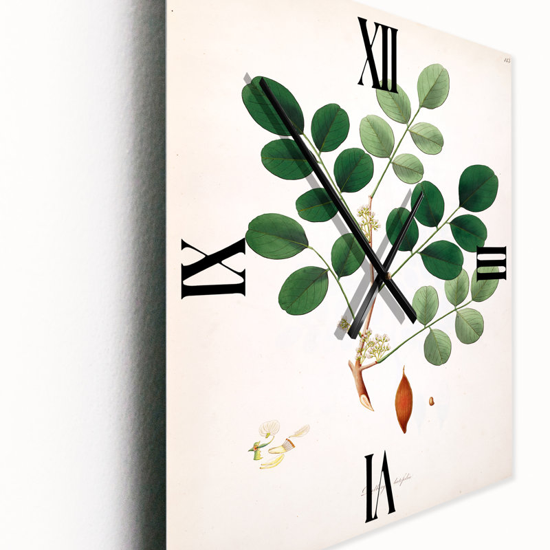 Horloge murale Plant Life, Moyen