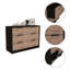 Commode rectangulaire 6 tiroirs Longhill-1017479416