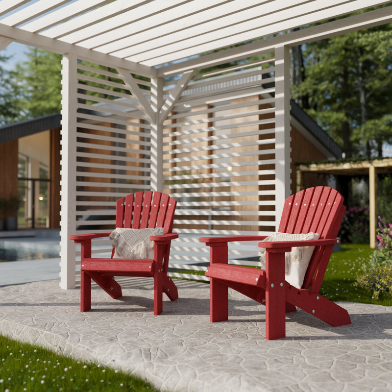 Chaise Adirondack pour enfant Heritage, Rouge cardinal