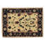 Wool Oriental Area Rug in Beige/Black-45411033