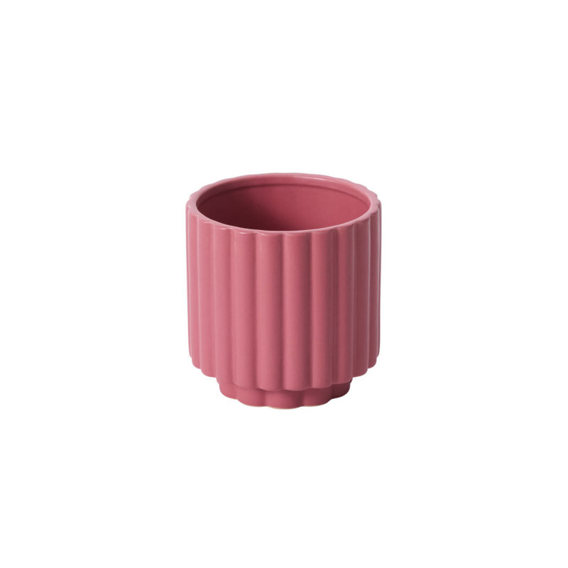 Pot Carmen, Pink, 6in