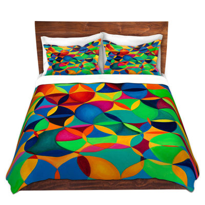 DiaNoche Duvet Cover Sets Microfiber by Lorien Suarez - Wheel 28