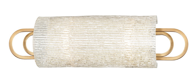 Buckley 2 - Light Vanity Light, Aged Brass