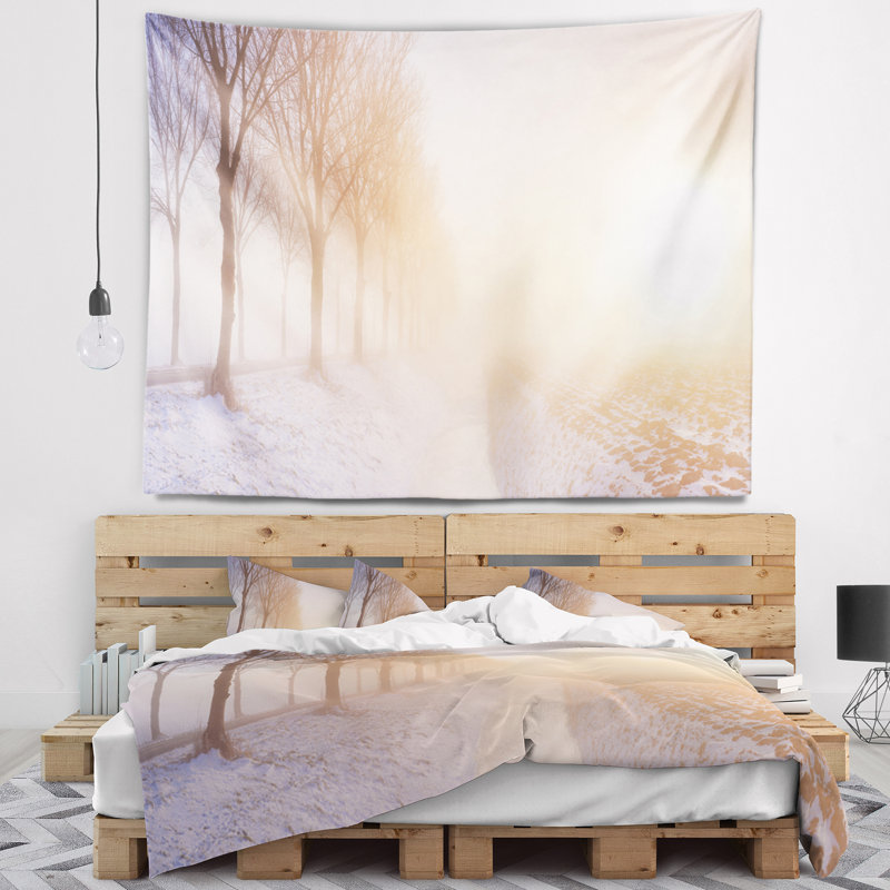 Tapisserie paysage paysage polder, H 78 po x l 92 po