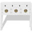 Burnside 95cm Solid Wood Console Table
