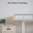 Electric Standing Desk with Drawers, Ergonomic, Space-Saving Corner Desk for Home Office, Featuring 2 Storage Drawers and 4-Preset Height Memory Buttons-288986902-314443483