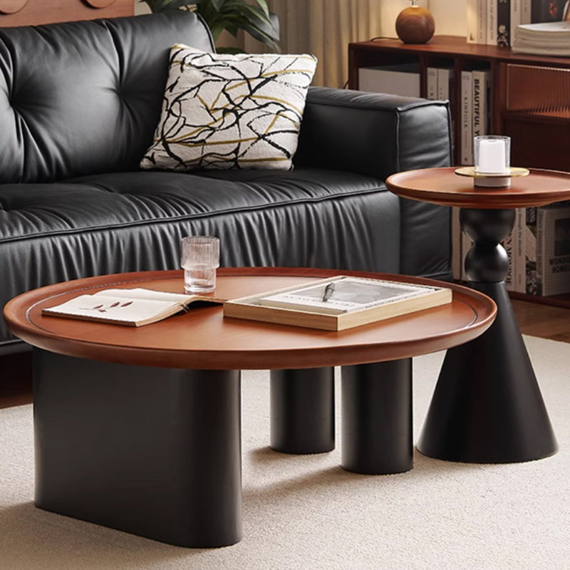 Table basse rétro au design créatif