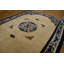 Hand Knotted Pile Ivory Beige Cream White Antique Wool Rectangle 1920s Rug