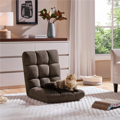 Reclining Floor Game Sofa Chair with 14 Adjustable Positions