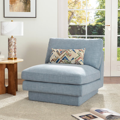 Fauteuil de chambre rembourré 34 po