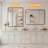 Lunara 1.18" Deep Rounded Corner Rectangular Bathroom Wall Mirror with Premium Tempered Glass & Aluminum Alloy Framed-681096522-681085387
