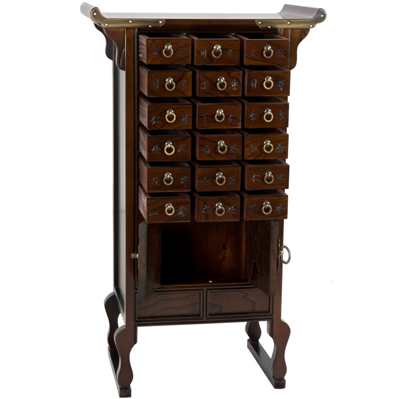 Commode décorative 18 tiroirs Dianalee