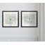 « matinée pétales i », ensemble de 2 reproductions encadrées-1931549091