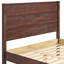 Ensemble de 2 articles pour chambre à coucher, un grand lit et une table de chevet avec 2 tiroirs Hibir-1235192377-1235192379