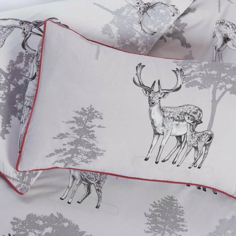 Mincey Floral Duvet Cover Set with Pillowcases Included, Double - 2 Standard Pillowcases