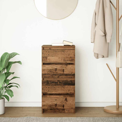 Sideboard 37.5X35x76 Cm Engineered Wood