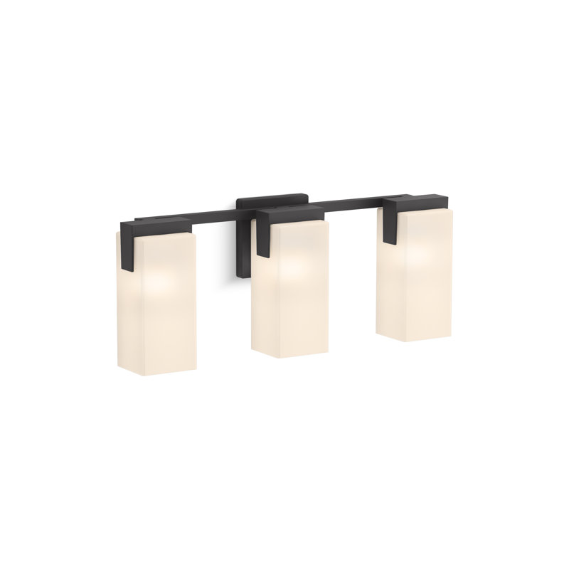 Honesty Three-Light Sconce, Matte Black