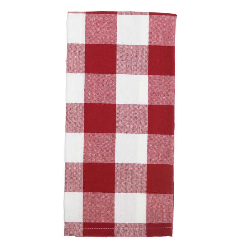 Dermando 100% Cotton Ultra Light Hand Towel, Crimson Red
