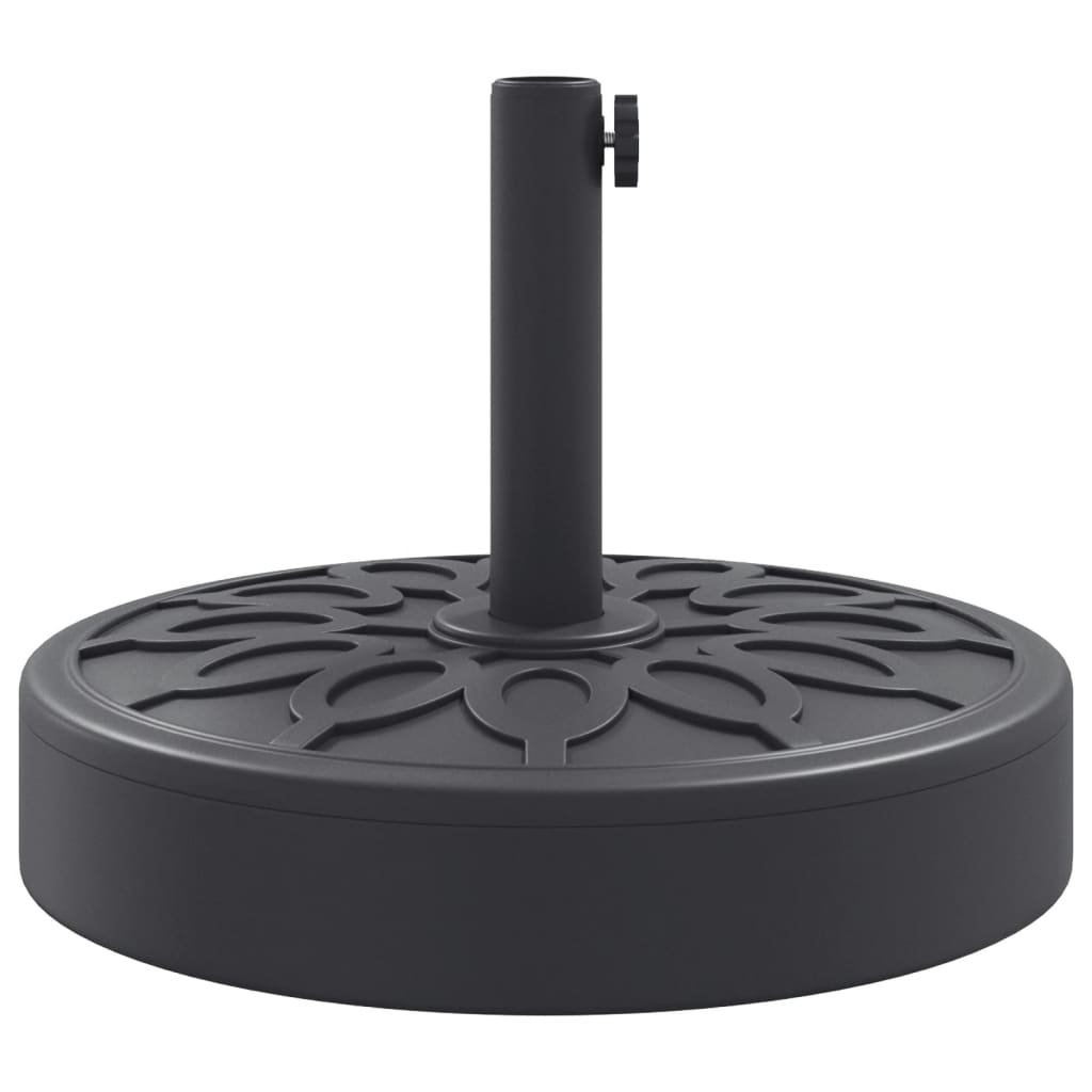 Vidaxl Parasol Base For 38 / 48 Mm Poles 25 Kg Round
