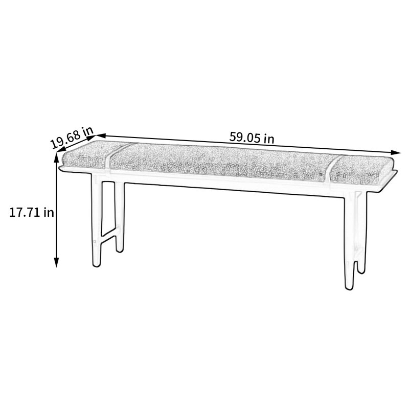 Rampal Upholstered Ottoman