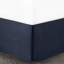 Édredon bleu marine en tissu 7 pièces-124755044