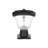 DIY Friendly Haven Solar Light Wall Pier and 3" Mount Black -309553400