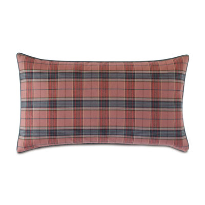 Kilbourn Plaid Cotton Throw Pillow