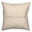 Housse de coussin carré Welcome-1408117330