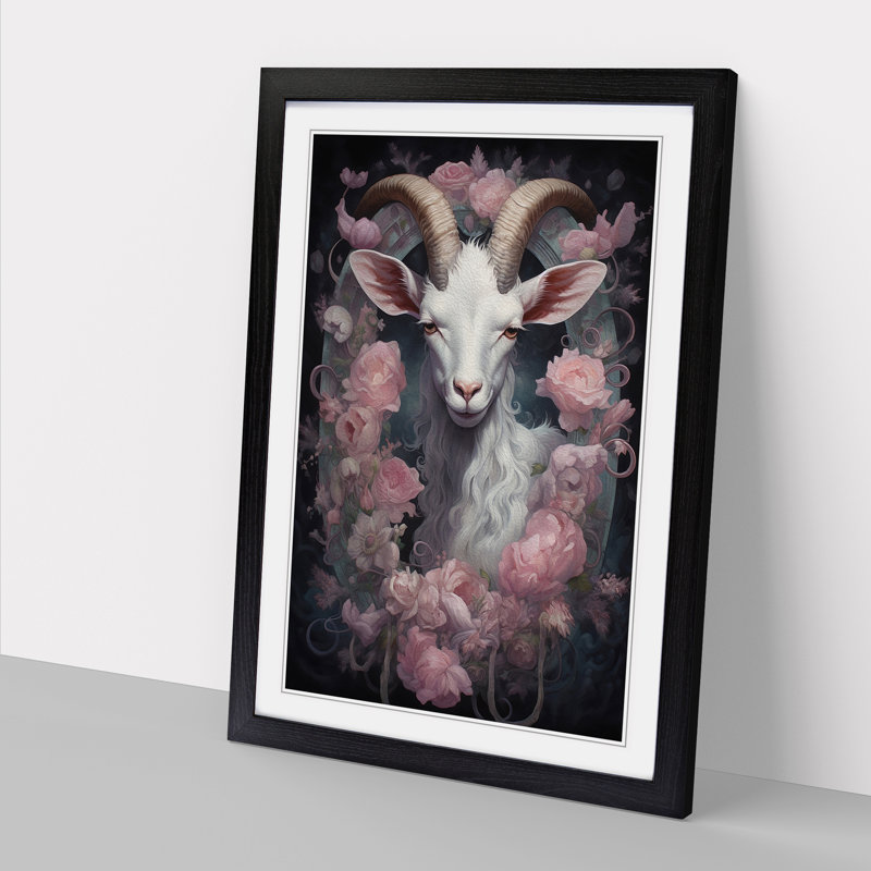 Goat Victorian - Framed Print