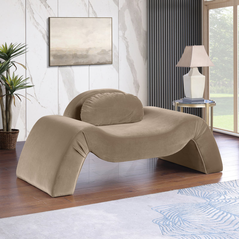 Fauteuil d'appoint Austin Amsterdam Austin, Velours taupe