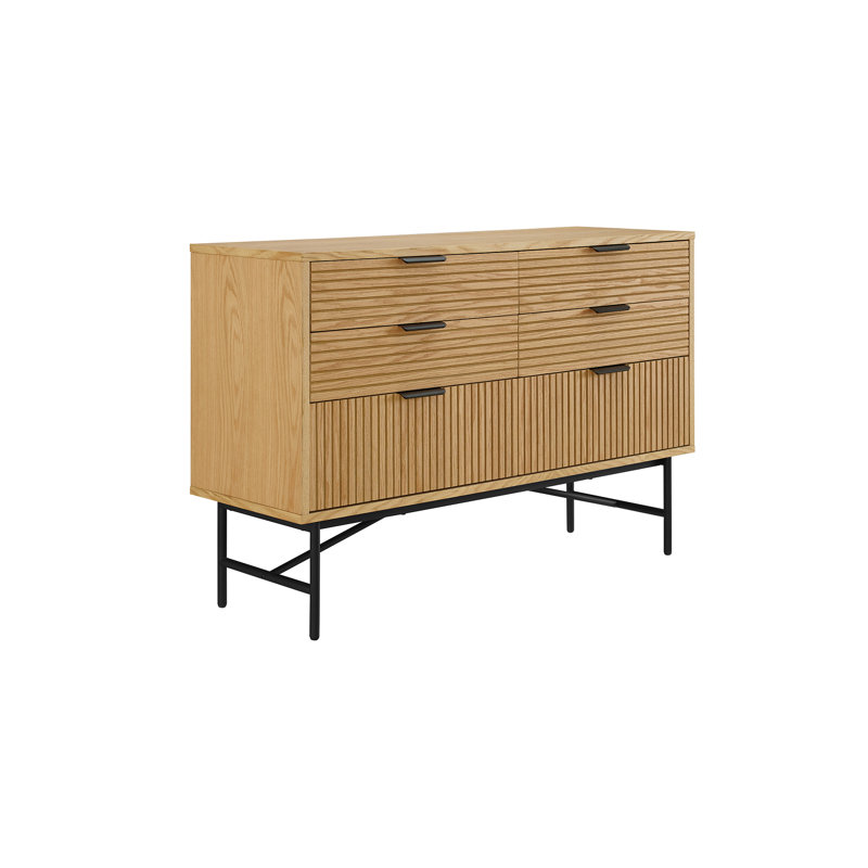 Jarryl Iron 5 - Drawer Standard Accent Chest