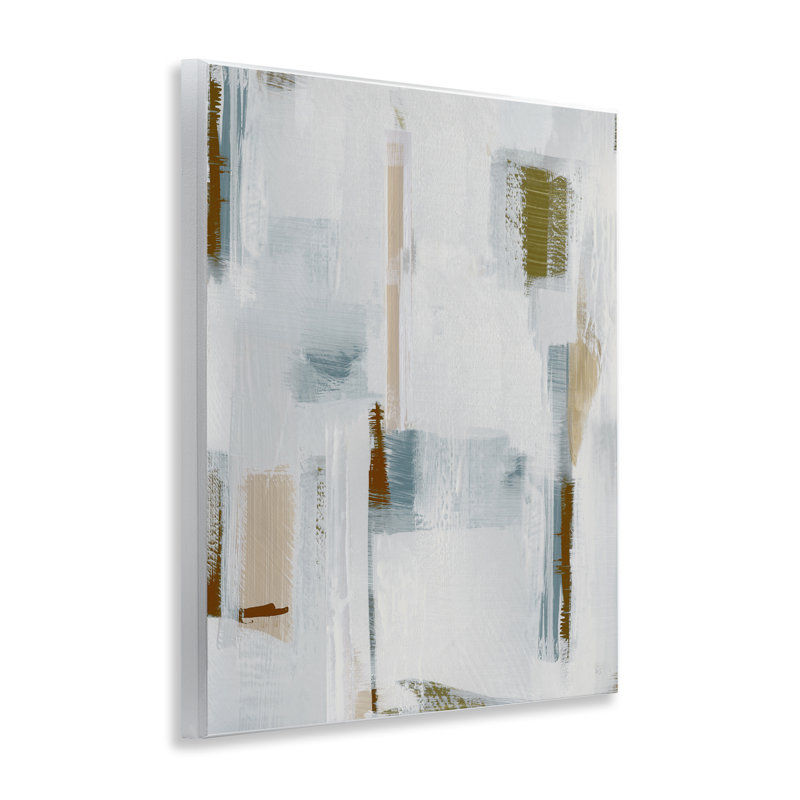 Abstract with Subtle Forms Wall Plaque Art by Susan Jill