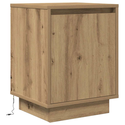 Daphane 38cm W Manufactured Wood Bedside Table