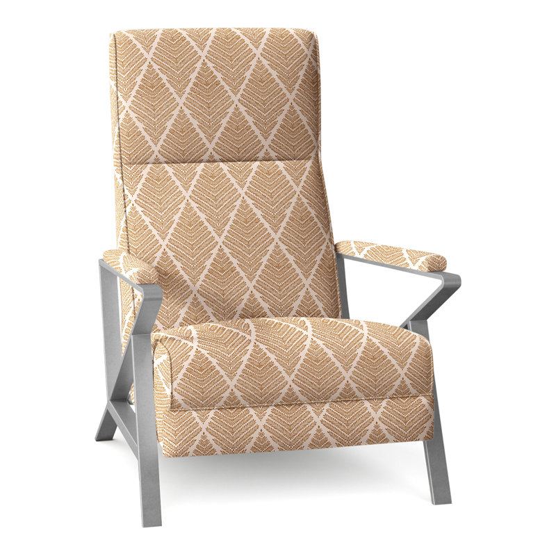 Infinity Recliner, Brushed Nickel, Perigold Emmeline Gilded
